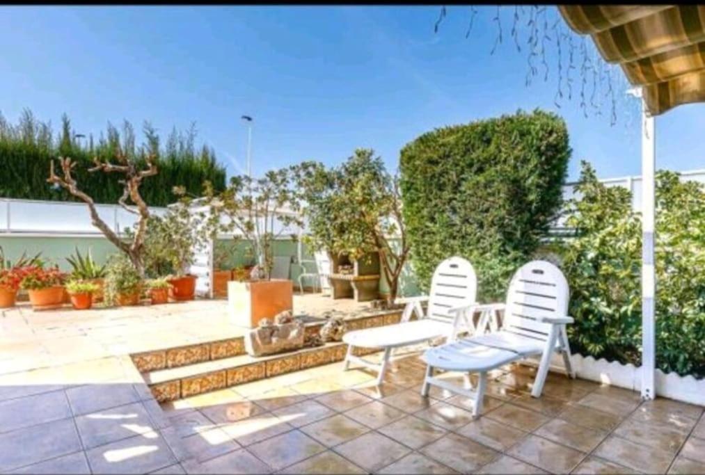 Bungalow Adaptado, Terraza Muy Grande Y Soleada. Гран-Алакант Екстер'єр фото